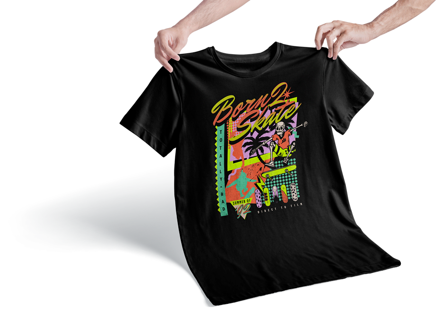 DTF Transfer Process